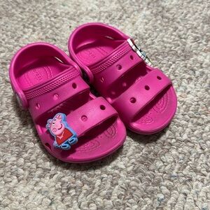 Croc sandals